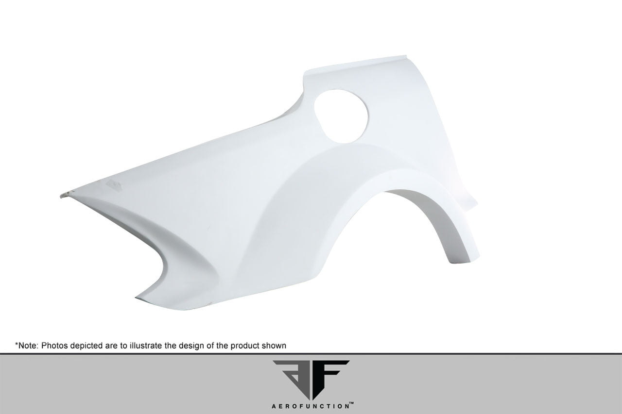 2003-2012 Mercedes SL Class R230 AF-Signature 1 Series Wide Body Conversion Rear Fenders ( GFK ) - 2 Piece